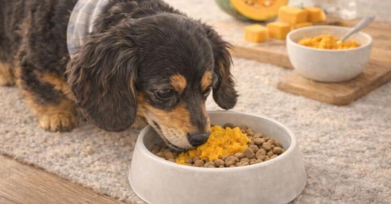Pumpkin is safe for dogs.