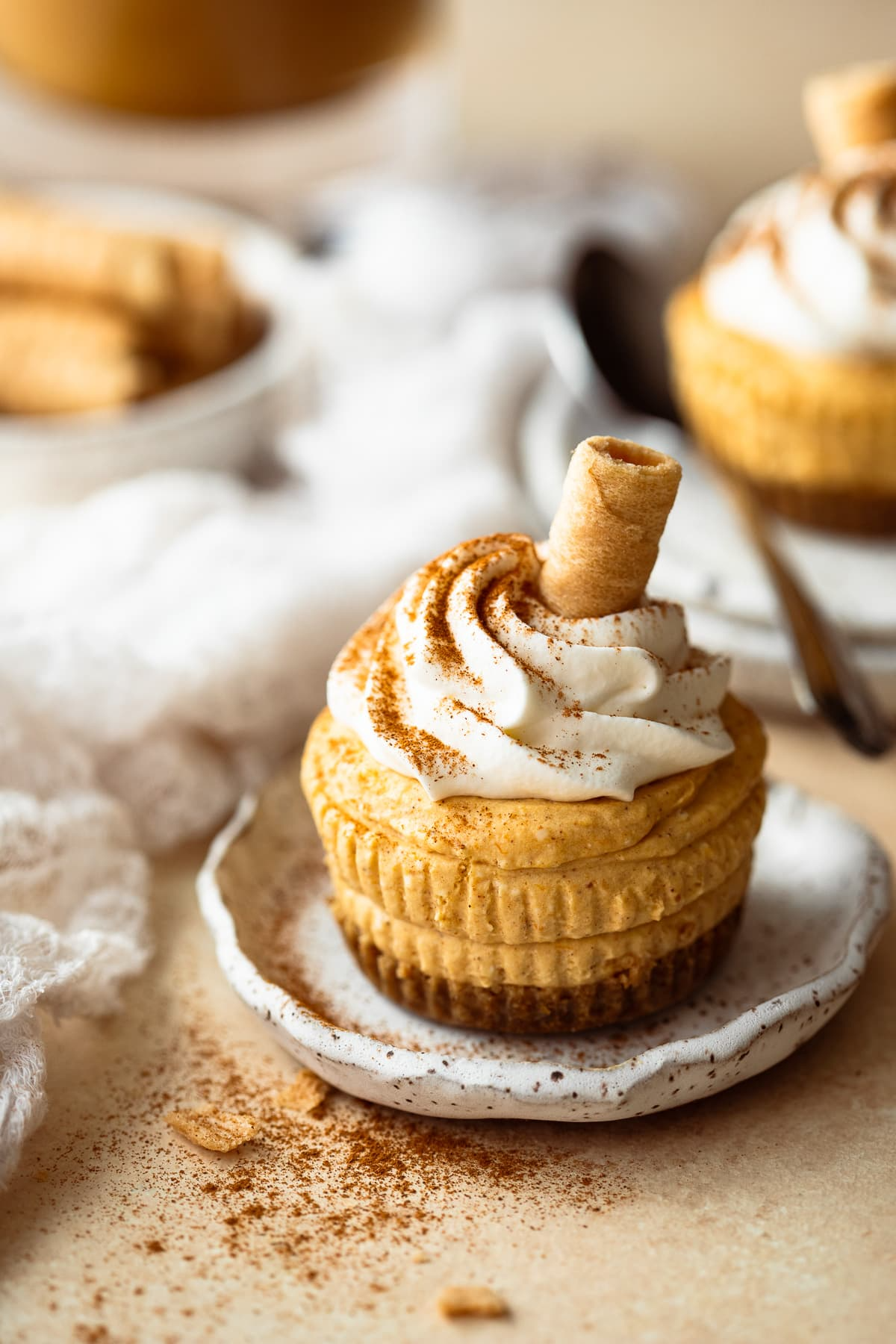 No-Bake Pumpkin Cheesecake