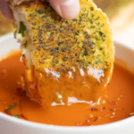 Garlic Bread Grilled Cheese