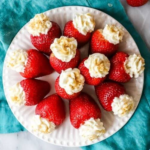 Stuffed Strawberry Muffins