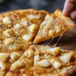 Apple Cheese Dog Pizza