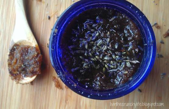 Lavender Vanilla Salt Scrub