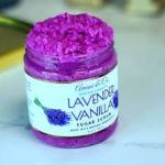 Lavender Vanilla Salt Scrub